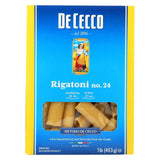 De Cecco Pasta Pasta, Rigatoni - (Case of 12-16 oz) 12