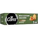 Carr's Crackers, Baked Snack Crackers, Party Snacks, Rosemary, 5oz Box (1 Box)