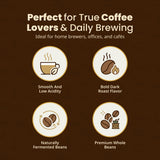 Gate to Nature Wild Kopi Luwak Whole Beans (1kg), Civet coffee luxury Kopi Luwak Coffee Gifts - Sourced from the best regions of Vietnam Ethically