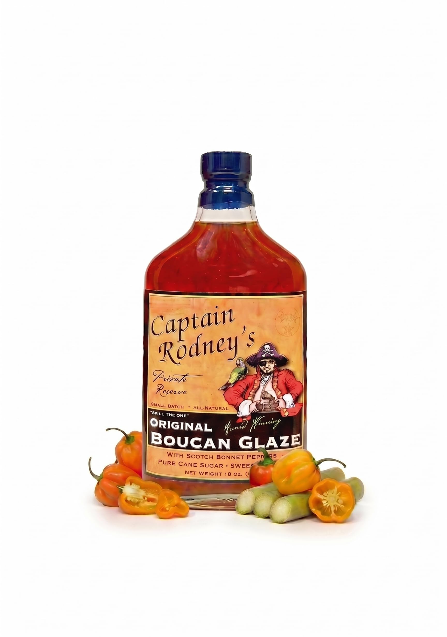Captain Rodney's Boucan Pepper Glaze 13 oz (Single)