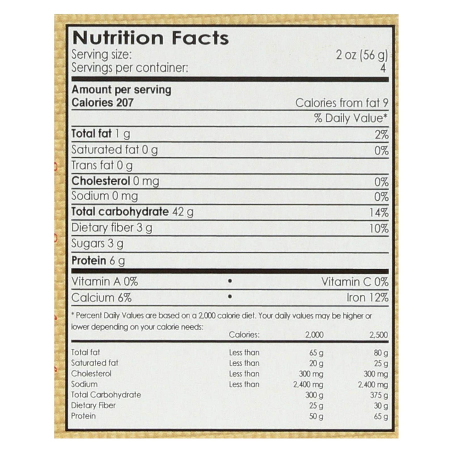 Andean Dream Gluten Free Organic Spaghetti Quinoa Pasta - Case of 12-8 oz.