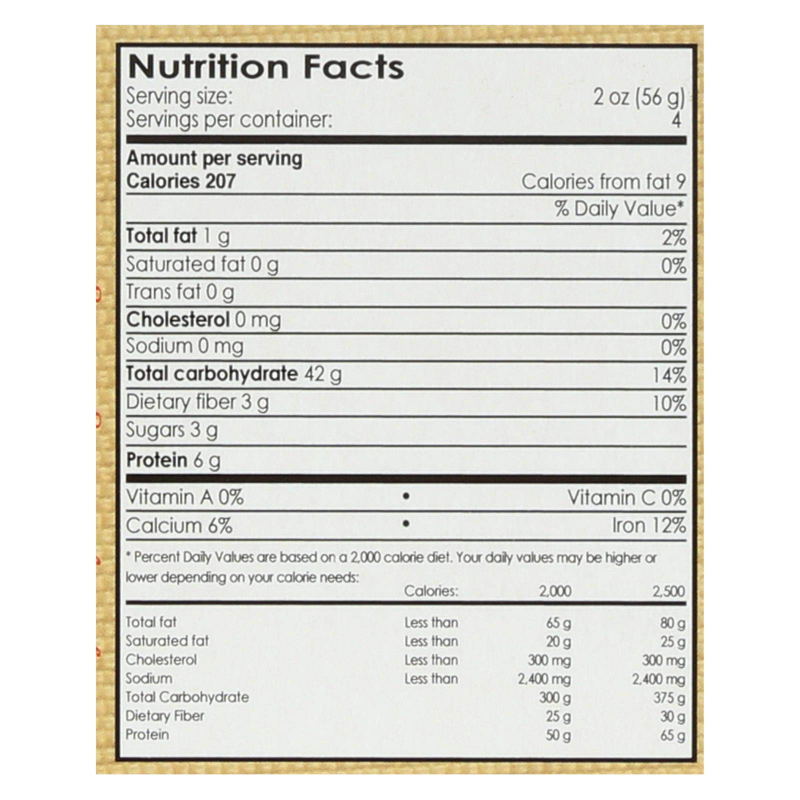Andean Dream Gluten Free Organic Spaghetti Quinoa Pasta - Case of 12-8 oz.