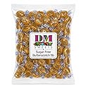 Sugar Free Butterscotch Hard Candy - 1 lb Bulk Bag - Individually Wrapped Golden Butterscotch Discs