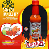 Marie Sharp's HOT and FIERY HOT Habanero Pepper Sauce Combo, 5oz each