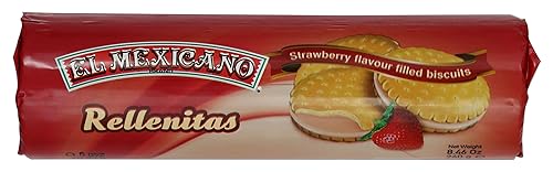 El Mexicano, Rellenitas De Fresa , 8.46 Ounce