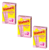 Starburst Singles To Go Powdered Drink Mix, All Pink Strawberry, 3 Boxes with 6 Packets Each - 18 Total Servings, Sugar-Free Drink Powder, Just Add