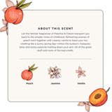 Poo-Pourri Before-You-Go Toilet Spray Peaches and Cream 2 Ounce Peach, Jasmine & Vanilla Pack of 2
