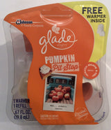 Glade Plugins Scented Oil Pumpkin Pit Stop 1 Warmer and 1 Refill