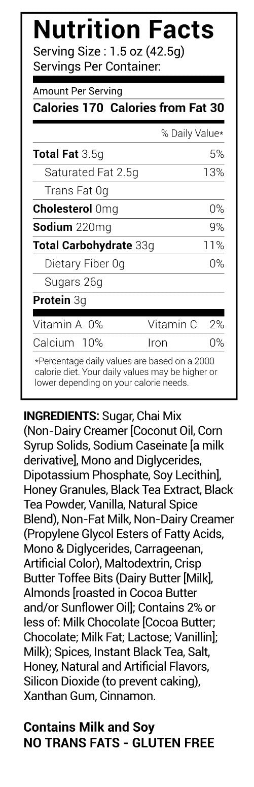 Salted Caramel Chai - 3 lb bag
