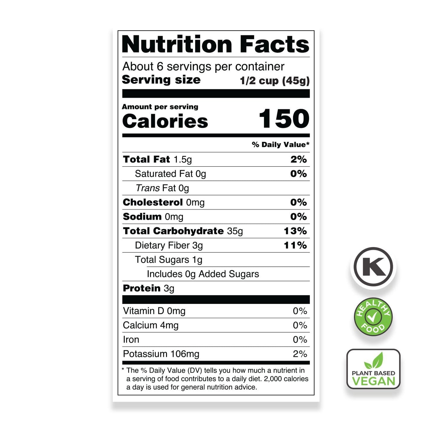 Ecoterra Brown Rice 16oz - Gluten-Free, Whole Grain - Non-GMO, Vegan - Healthy Side Dish & Perfect for Cooking