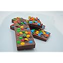 US Sweets Milk Chocolate M&Ms Bark 1/2 lb | Gourmet Candy Treats | Delicious Gift | Handmade in Small Batches | Guaranteed to Arrive Fresh