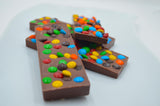 US Sweets Milk Chocolate M&Ms Bark 1/2 lb | Gourmet Candy Treats | Delicious Gift | Handmade in Small Batches | Guaranteed to Arrive Fresh