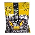 Salted Black Sunflower Seeds,Seeds,Black Lightning,Coarse Grain,Double Roasted,Sea Salted,Gluten Free 180Gr 6.4 Oz By Peyman Halal ???? ???? ?????