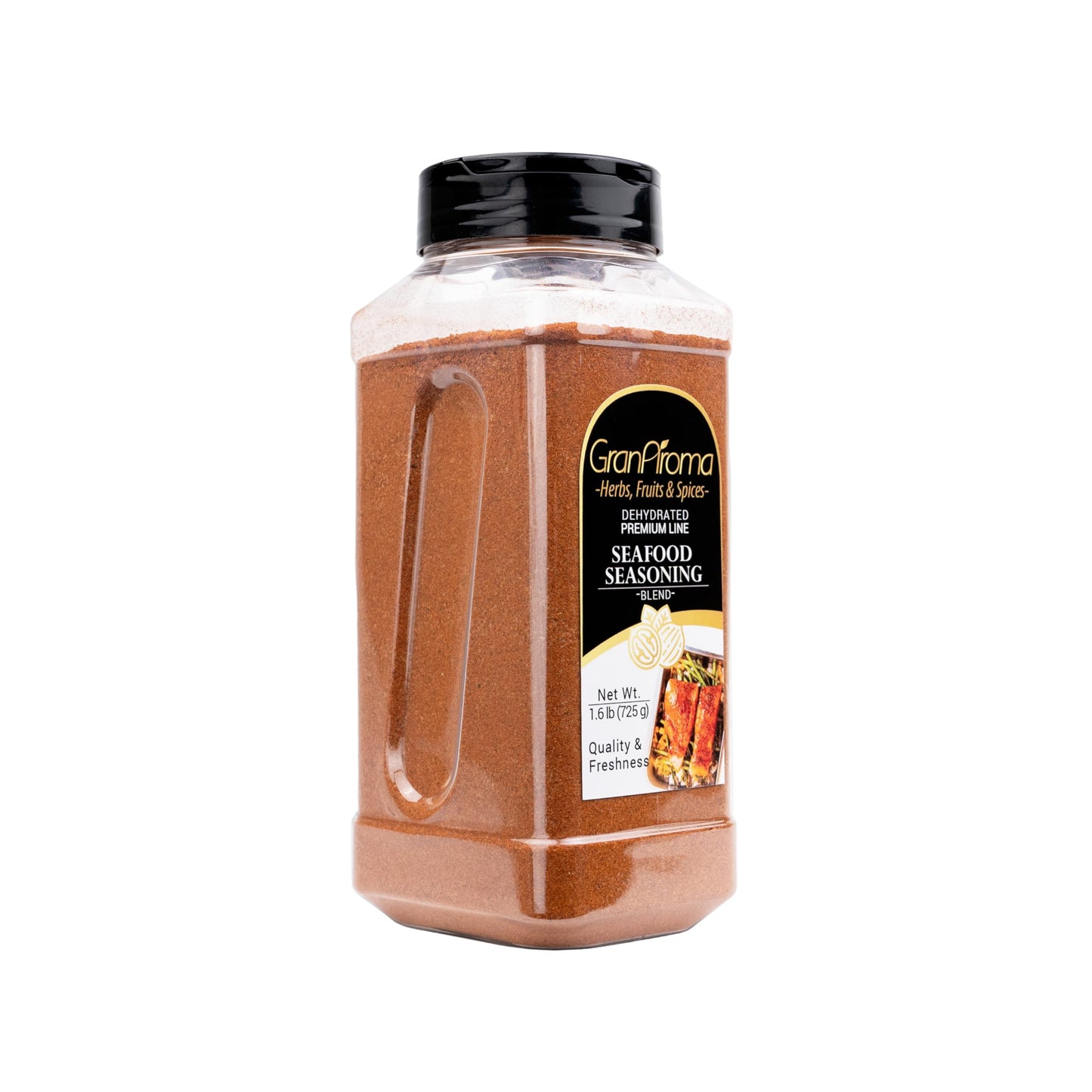 GranAroma Seafood Seasoning, Fish & Shrimp, Blend of Spices, Flavorful (1.6 Pound)