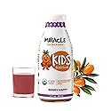 Miracle Sea Buckthorn Kids BERRY BOOM - Organic Sea Buckthorn Juice for Kids | Strawberry, Grape & Apple Blend | No Added Sugar, Non-GMO | Immune