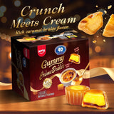 Amos 4D Creme Brulee Gummy Candy, Caramel Flavored Soft Chewy Gummies, Individually Wrapped On The Go Snacks, 8.47 oz (240g)