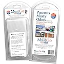 MustGo Solid Bars - Controls, Removes and Prevents Musty Odors in Closets, Basements, Attics, Sheds and Storage Units - Unscented (2 Pack)