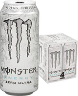 Monstar Energy, Zero Ultra, 16 fl oz, 4 Pack