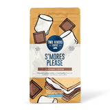 Two Rivers Coffee S mores Please Flavored Ground Coffee, Perfectly Balanced, Always Smooth, Made with 100% Arabica Beans - Flavor Enhanced, 10 Ounce