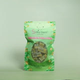 Silky Gem® Pistachio Bites Crystal Candy with Real Pistachios, Pistachio Flavor, 6oz, Contains Nuts, Resealable Pouch