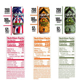 Rip It Energy Drink Variety Pack - 12 Cans of 16 fl oz Each - Assorted Flavors for an Energy Rush - with Snacktix Coaster Included (TRIBUTE)