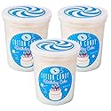 Birthday Cake Cotton Candy 3 pack - Unique Idea for Holidays, Birthdays, Gag Gifts, Party Favors