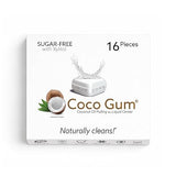 CocoGum - Mint Flavored chewing gum, Coconut Oil Pulling On the Go! Featuring a liquid center with MCT Oil that naturally whitens teeth, freshens