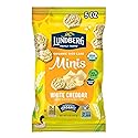 Lundberg Organic White Cheddar Rice Cake Minis, 5 Ounce, Gluten-Free, USDA Certified Organic, Non-GMO Verified, Whole Grain Brown Rice