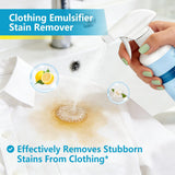 2026 2PCS Clothing Emulsifier Stain Remover, Clean Shop Clothing Emulsifier, Non-ionic Laundry Pre-Treatment, Fabric Conditioner, Spot Stain