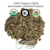 Organic Way Dried Burdock Root | Herbal Tea (Arctium lappa) Cut & Sifted - Organic & Kosher Certified | Raw, Vegan, Non GMO & Gluten Free | USDA