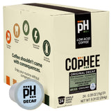 Low Acid Coffee - Decaf Coffee Pods - Medium Roast - Smooth Non-GMO Arabica Coffee - Electrolyte Infused for Sensitive Stomachs, Acid Reflux