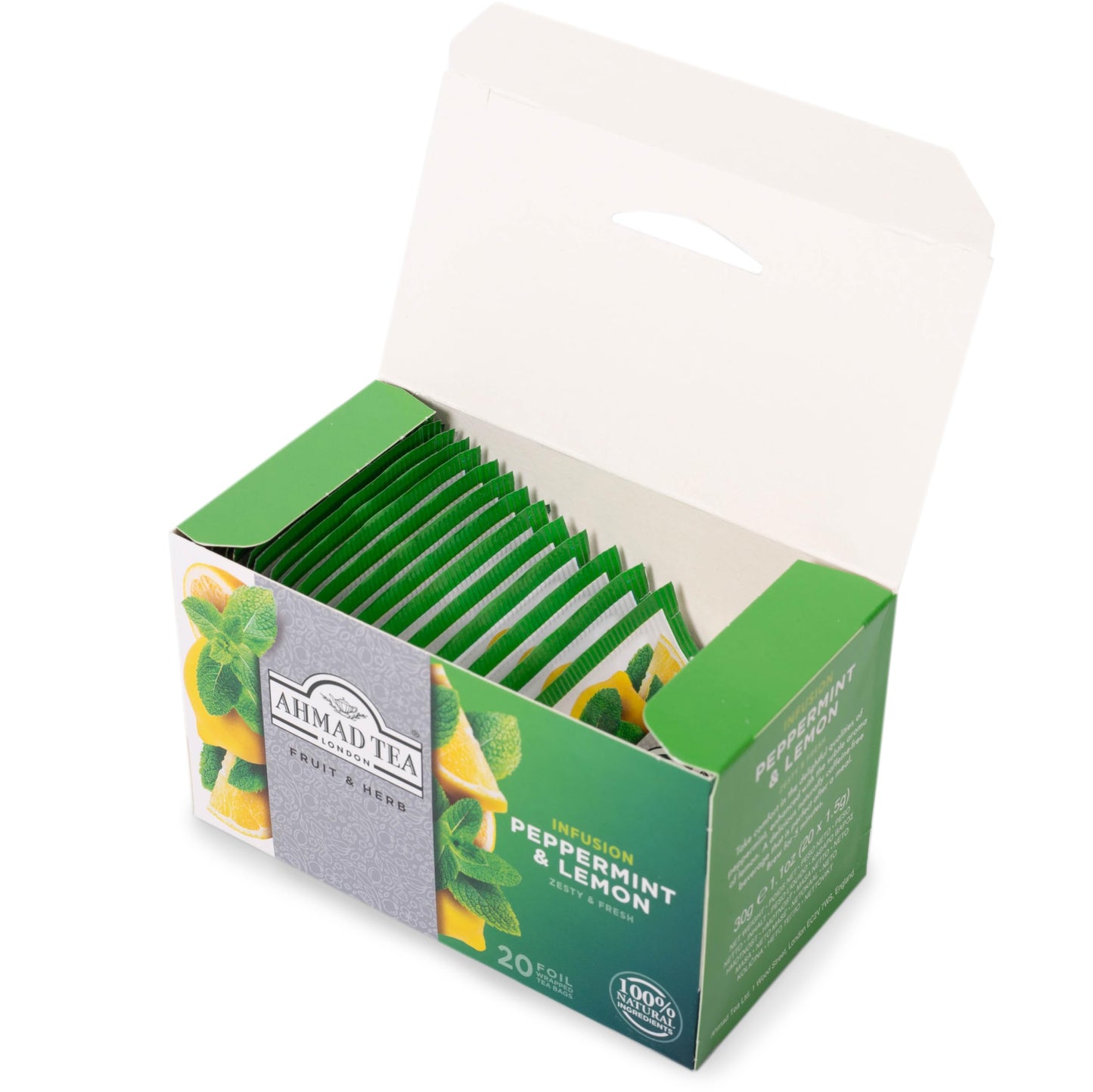 Ahmad Tea - Peppermint & Lemon Tea 20 Bags - 30g
