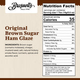 Braswell’s Original Brown Sugar Ham Glaze - Small-Batch, Renowned Specialty, Made in USA, Since 1946 (10oz)