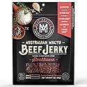 Meat Artisan Beef Jerky - Australian Wagyu Steakhouse - High Protein Snack - Gluten Free No MSG - Premium Gourmet Natural 3oz (85g)