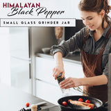 Himalayan Chef Black Pepper Glass Grinder-1.76Oz