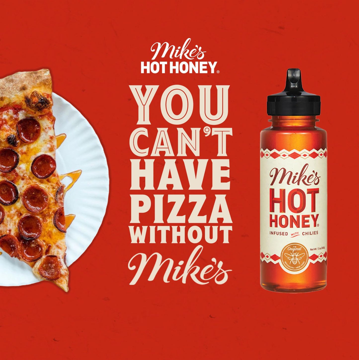 Mike's Hot Honey, Honey with a Kick, Sweetness & Heat, 100% Pure Honey, Shelf-Stable, Gluten-Free & Paleo Extra Hot (2 pack)