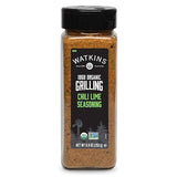 Watkins 1868 Organic Grilling Chili Lime Seasoning, Bulk 8.9 oz (Pack of 1)