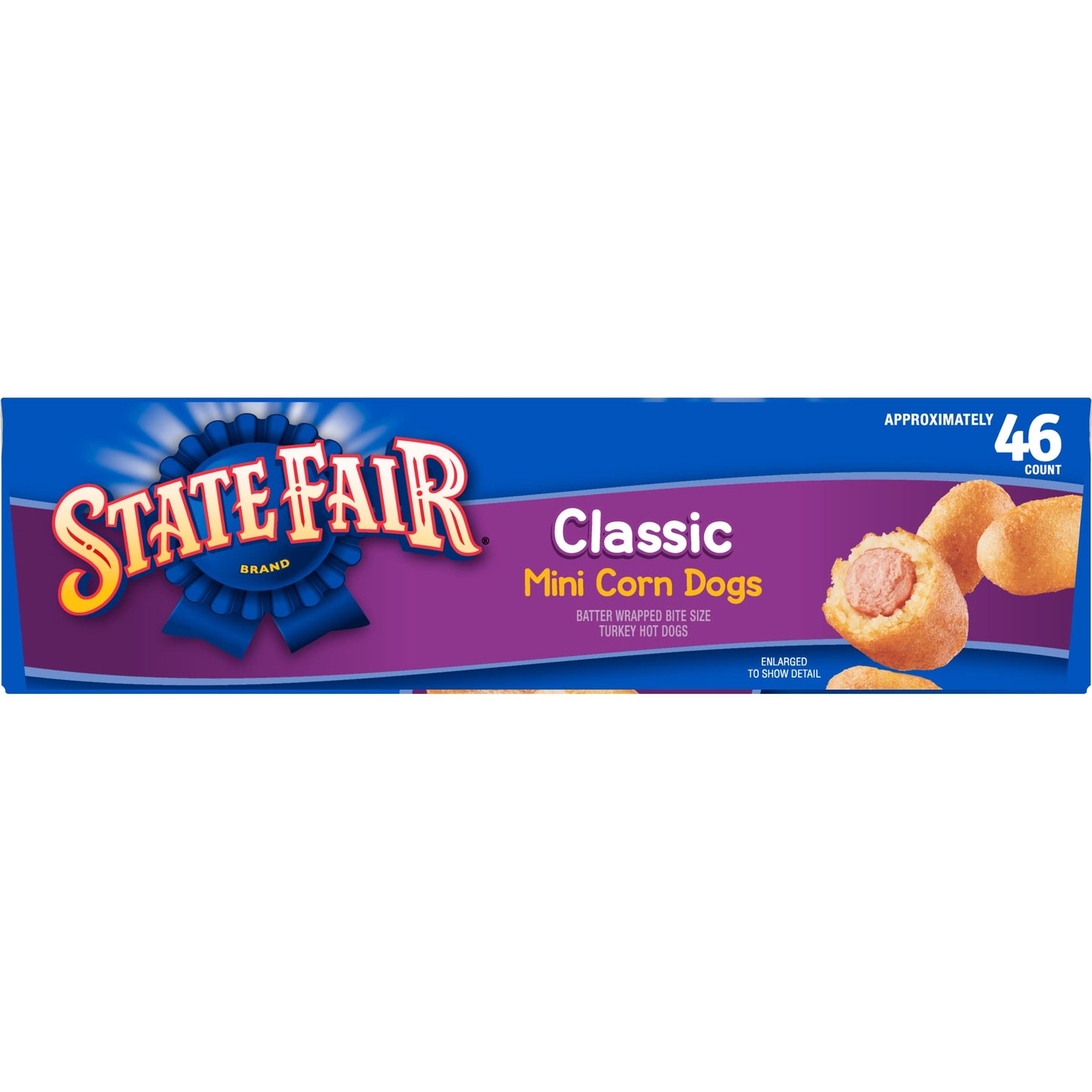 State Fair Classic Turkey Mini Corn Dogs Frozen Meal, 46 Count