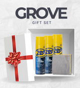 Zep No Scent Oven and Grill Cleaner 19 oz (3-Pack) Bundle with Microfiber Cleaning Cloth - Thick Foam Formula for Deep Grease and Grime Removal - Gift