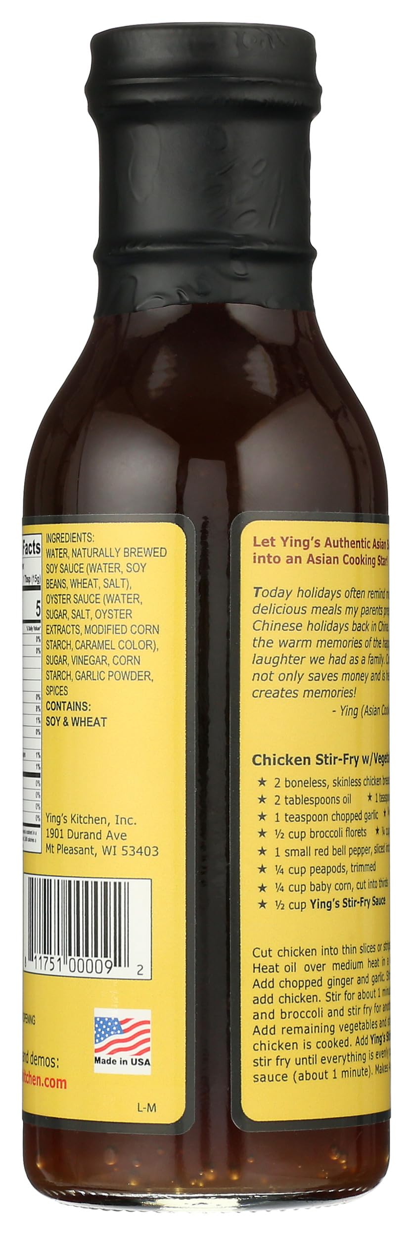 Yings Sauce Stir Fry