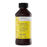 Lorann Oils Lemon Bakery Emulsion: Tangy Lemon Essence, Perfect for Amplifying Citrus Tones in Cakes, Cookies & Desserts, Gluten-Free, Keto-Friendly