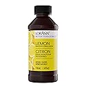 Lorann Oils Lemon Bakery Emulsion: Tangy Lemon Essence, Perfect for Amplifying Citrus Tones in Cakes, Cookies & Desserts, Gluten-Free, Keto-Friendly