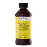 Lorann Oils Lemon Bakery Emulsion: Tangy Lemon Essence, Perfect for Amplifying Citrus Tones in Cakes, Cookies & Desserts, Gluten-Free, Keto-Friendly