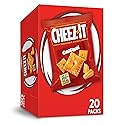 Cheez-It Cheese Crackers, Baked Snack Crackers, Lunch Snacks, Original, 20oz Box (20 Packs)