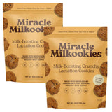 Miracle Mama Milkookies-Lactation Cookies, Oatmeal Walnut Cherry- Dairy-Free, Soy-Free, Gluten-Free, Vegan-Support Milk Supply with Oats, Flaxseed