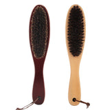 Cokaka Clothes Garment Dust Cleaning Brush Lint Remover Brush with Genuine Soft Horsehair and Wooden Handle for Coat Men Suits Shoes Jacket Furniture