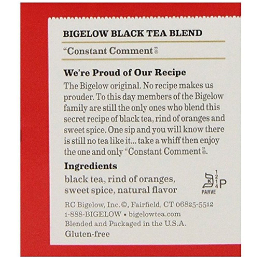 Bigelow Constant Comment Tea (6x20 Bag )