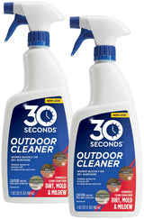 30 SECONDS Outdoor Mold & Mildew Stain Remover Spray | Ready To Use | 32 fl. oz. | 2 Pack