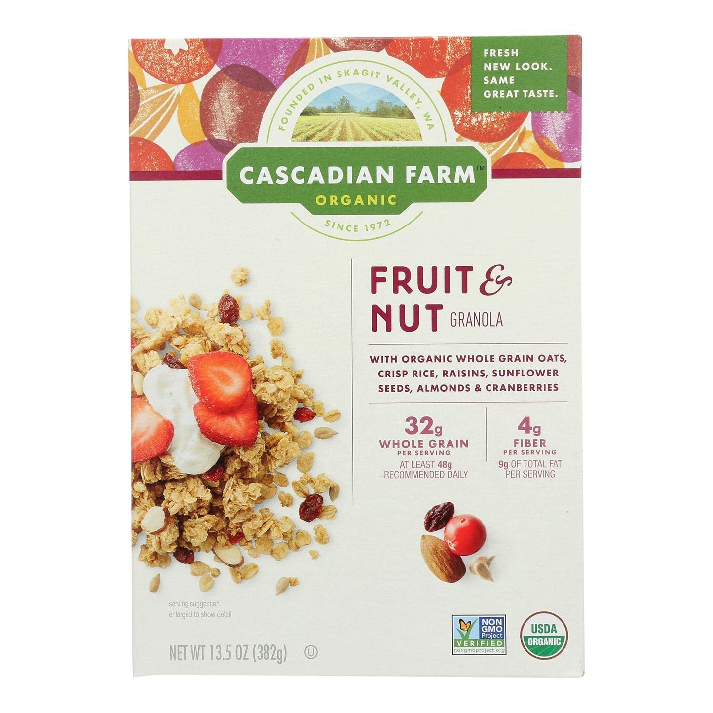 Cascadian Farms Fruit & Nut Granola (5X13.25 Oz.)