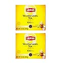 Lipton Yellow Label International Blend | Black Tea | Premium Tea | Lipton Tea Bags | 200 Grams (Pack of 2)